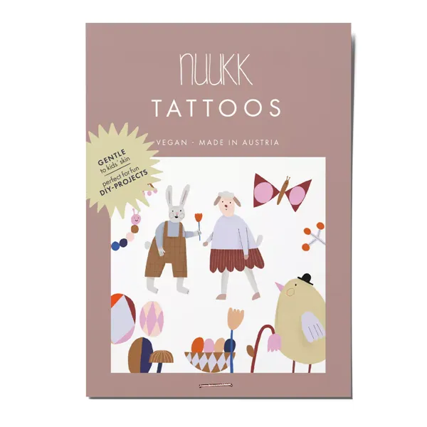 NUUKK Vegane Bio Tattoos | Osterhase