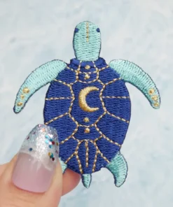 MALICIEUSE Bügel Patch | Schildkröte