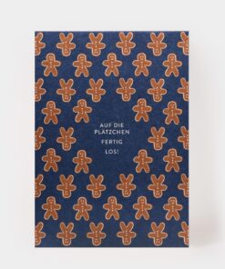 kartenmarie Postkarte Weihnachten | Auf die Plätzchen