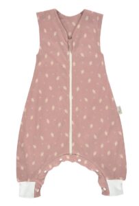 Alvi® Baumwoll Jersey Schlafsack mit Beinen Light | Pretty