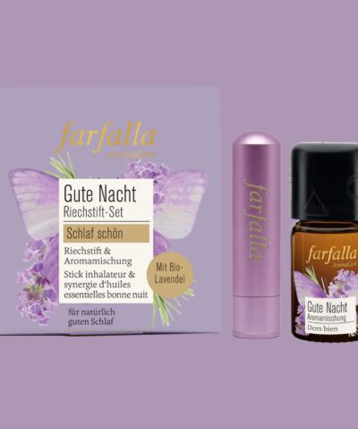 Farfalla Riechstift Set Lavendel | Gute Nacht