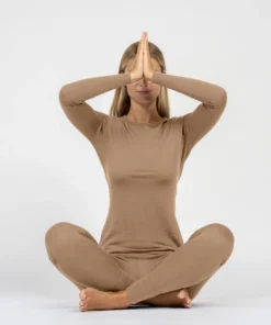 MENIQUE Damen Langarmshirt 160 Merino | beige