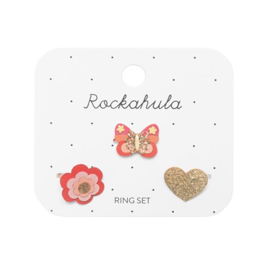 Rockahula Kinder Fingerringe Set | bella butterfly