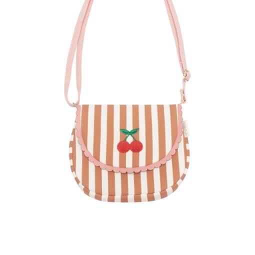 Rockahula Kinder Tasche | Stripy Cherry Scallop