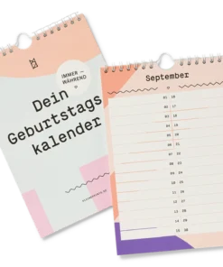Kleine Prints Geburtstagskalender