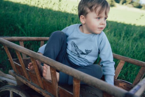 OLEANDER Sweat-Pullover für Kinder mit Wal