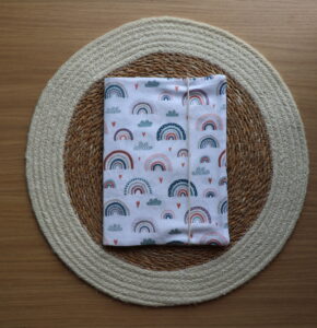 AYLUN Hülle Gesundheitsheft | Regenbogen & Wolken