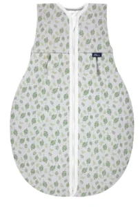 Alvi® Kugelschlafsack Thermo (BIO-Baumwolle) | Drifting Leaves