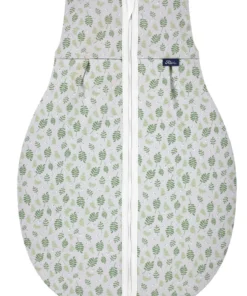 Alvi® Kugelschlafsack Thermo (BIO-Baumwolle) | Drifting Leaves