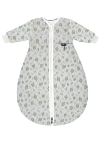 Alvi® Baby Mäxchen Schlafsack Thermo mit Arm | Drifting Leaves
