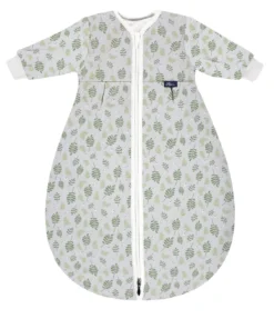 Alvi® Baby Mäxchen Schlafsack Thermo mit Arm | Drifting Leaves