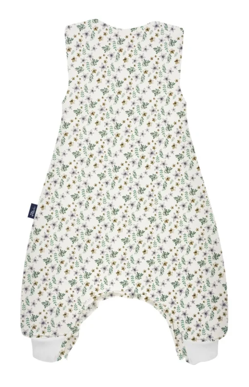 Alvi® Bio Baumwoll ganzjahres Schlafsack mit Beinen (Jersey) | Petit Fleurs – Bild 3