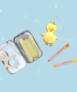 Cotton Twist Kreativ Bastelset Dose | Pompon-Huhn