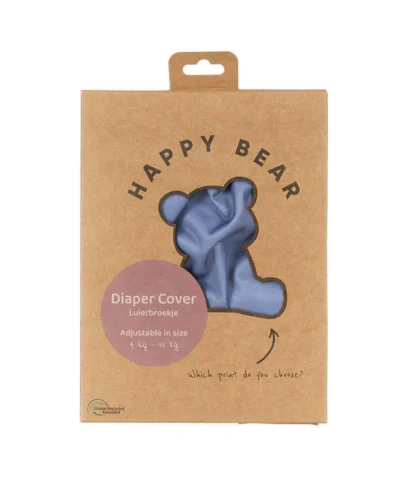 Happy Bear Überhose | Denim (4-15Kg)