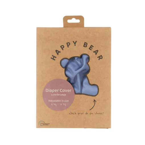 Happy Bear Überhose | Denim (4-15Kg)