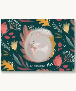 VIERUNDFÜNFZIG Postkarte | Ich Denk An Dich