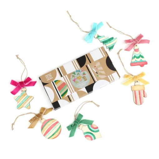 Cotton Twist Kreativ Bastelset Weihnachten | X-Mas glitter