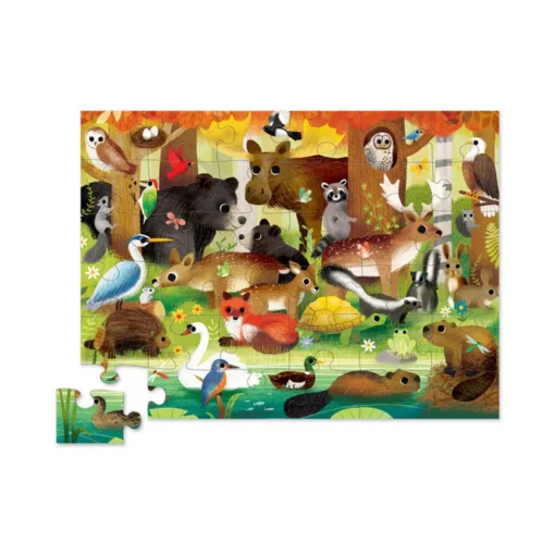 CROCODILE CREEK Puzzle 36 PCS (ab 3 Jahren) | Waldfreunde