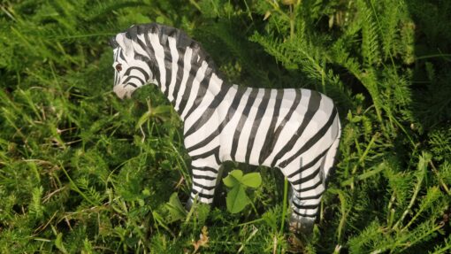 Wudimals® Tierspielzeug aus Holz | Zebra