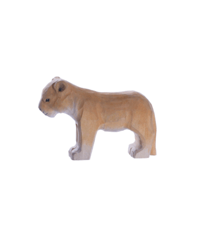 Wudimals® Tierspielzeug aus Holz | Löwenkind
