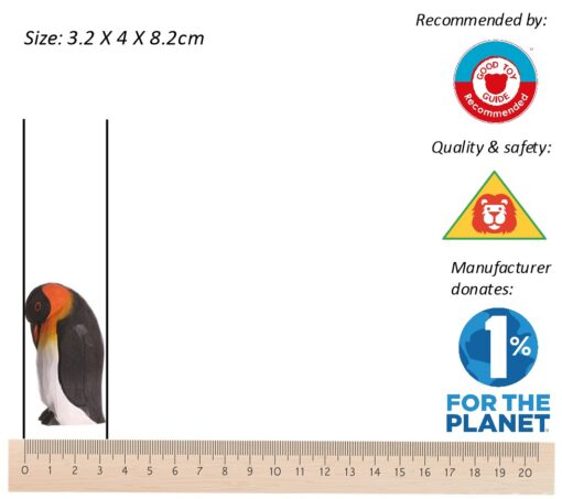 Wudimals® Tierspielzeug aus Holz | Pinguin