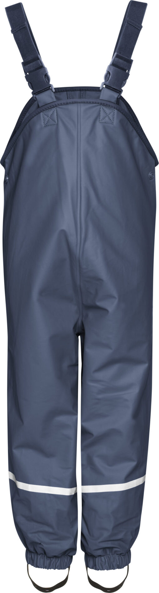 Regen Trägerhose mit Fleecefutter marine – Bild 5