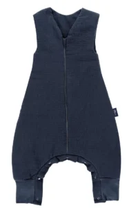 Alvi® Ganzjahresschlafsack mit Beinen Mull | poseidon