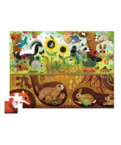 Alternative view of CROCODILE CREEK Puzzle 48 PCS (ab 4 Jahren) Above & Below | Wald