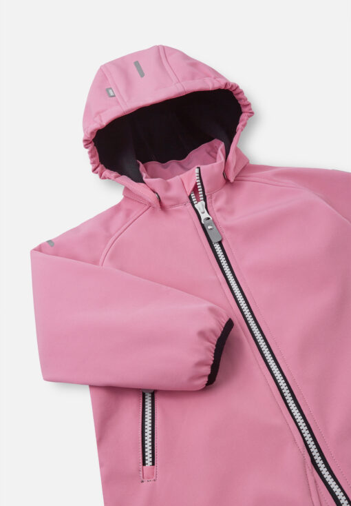 REIMA Softshell overall Mjosa | sunset pink – Bild 9