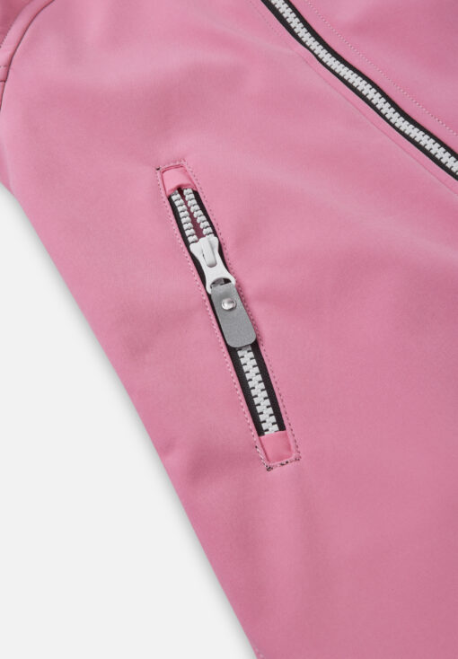 REIMA Softshell overall Mjosa | sunset pink – Bild 4