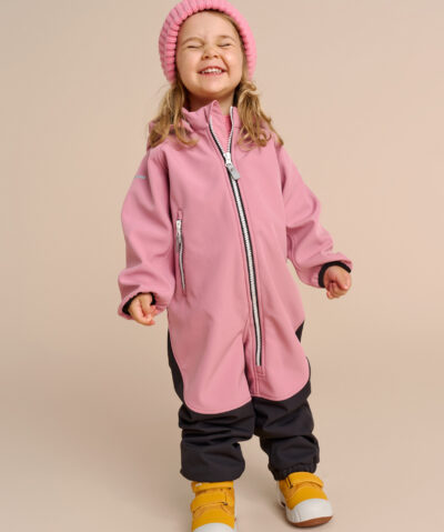 REIMA Softshell overall Mjosa | blush rose