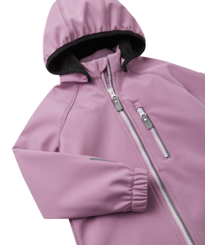 REIMA Softshell Jacke Vantti | grey pink