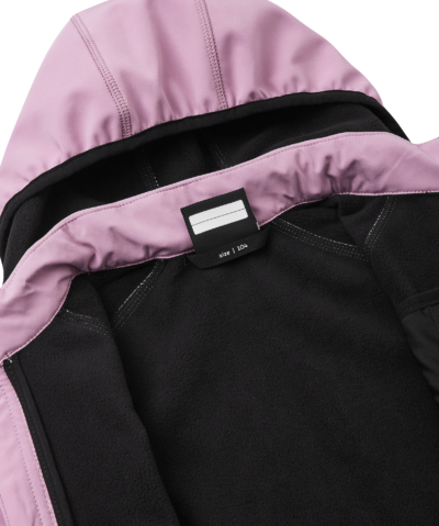 REIMA Softshell Jacke Vantti | grey pink