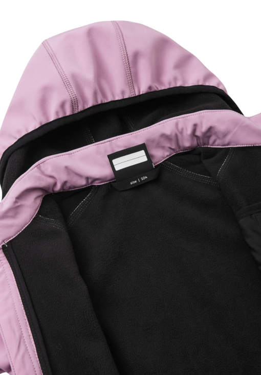 REIMA Softshell Jacke Vantti | grey pink