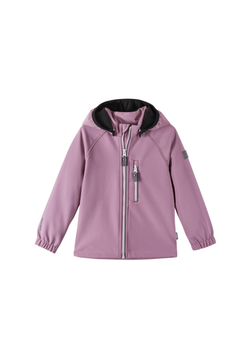 REIMA Softshell Jacke Vantti | grey pink