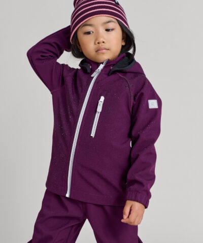 REIMA Softshell Jacke Vantti | deep purple