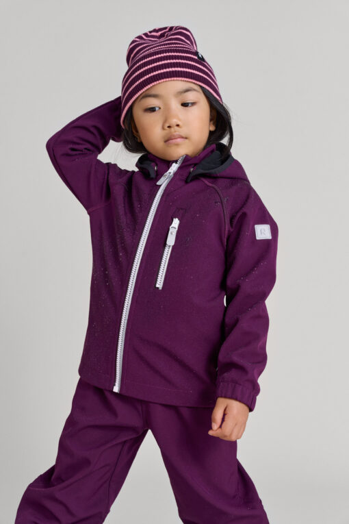 REIMA Softshell Jacke Vantti | deep purple