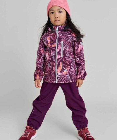 REIMA Softshell Hose Oikotie | deep purple