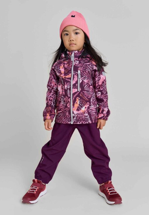 REIMA Softshell Hose Oikotie | deep purple