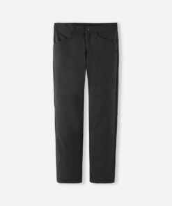 REIMA gefütterte Softshellhose MIGHTY | Schwarz