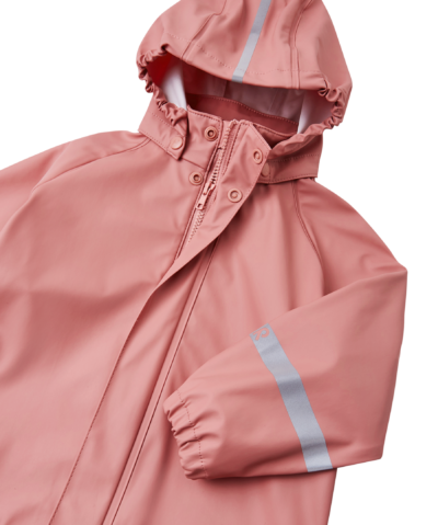 REIMA Kinder Regenjacke Lampi | Rose Blush