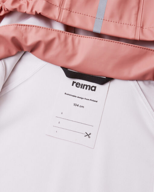 REIMA Kinder Regenjacke Lampi | Rose Blush