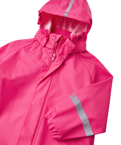 REIMA Kinder Regenjacke Lampi | Candy Pink