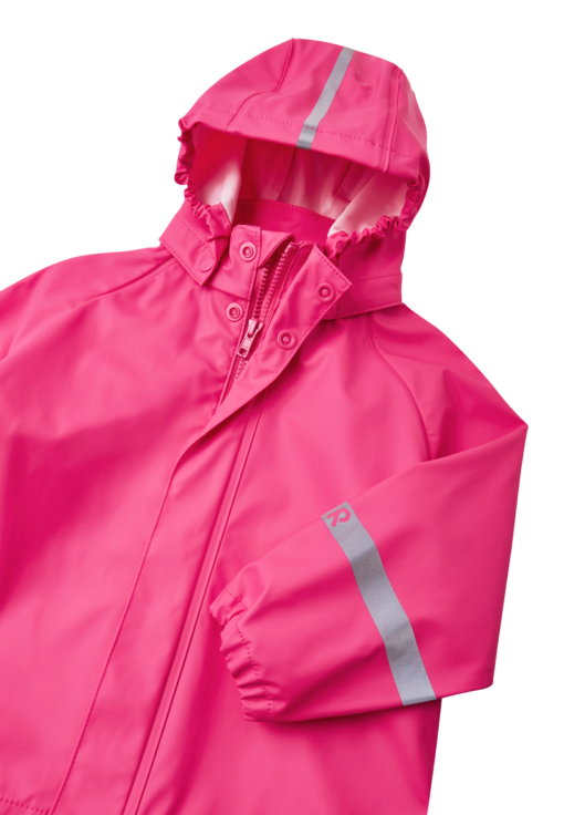 REIMA Kinder Regenjacke Lampi | Candy Pink