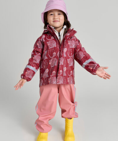 REIMA Kinder Regenhose Lammikko | rose blush