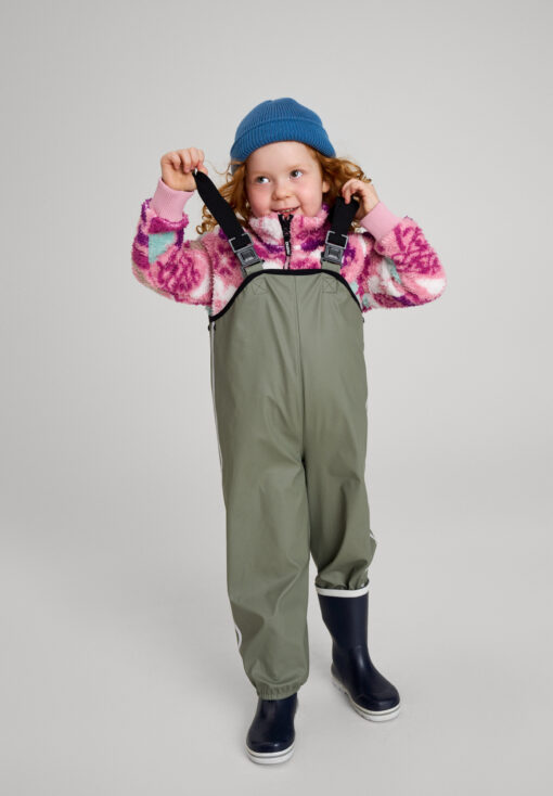 REIMA Kinder Regenhose Lammikko | Greyish green – Bild 8