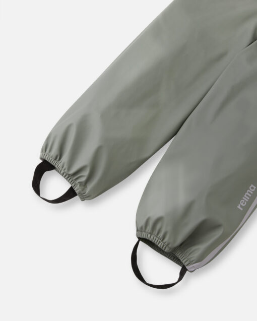 REIMA Kinder Regenhose Lammikko | Greyish green – Bild 4