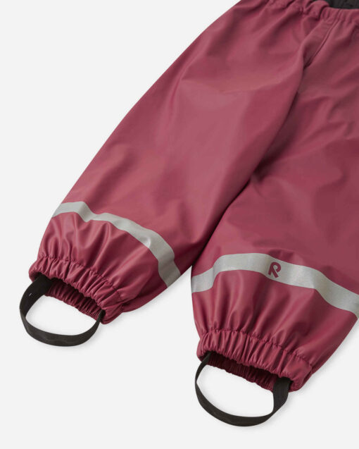 REIMA Fleecegefütterte Kinder Regenhose Loiske | jam red – Bild 4