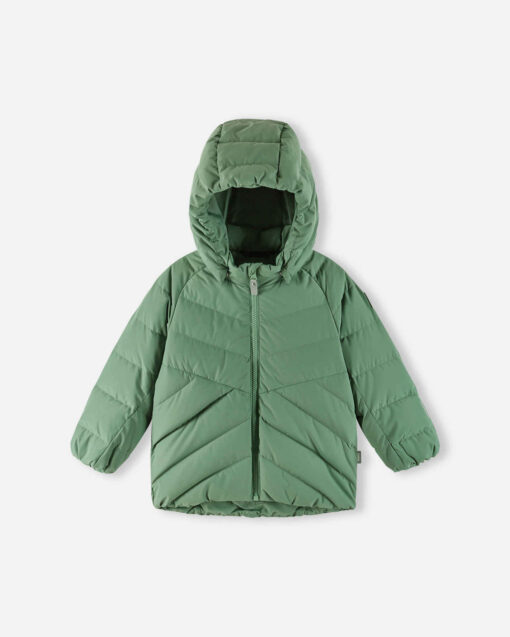 Reima Kleinkind Daunen Jacke KUPPONEN | green clay – Bild 7