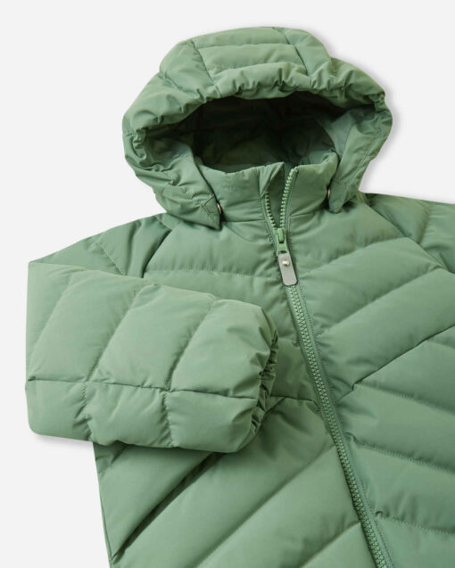 Reima Kleinkind Daunen Jacke KUPPONEN | green clay – Bild 2